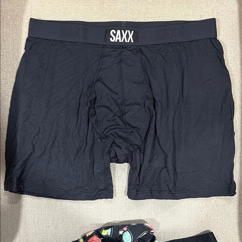 SAXX 3-PACK BOXER BRIEF MENS UNDERWEAR - ASSORTED COLORS & STYLES - SZ Large - Picture 6 of 7